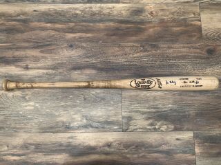Don Mattingly Game And Signed Bat 1986 - 1989 With PSA Yankees 2