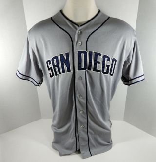 2015 San Diego Padres Will Middlebrooks 11 Game Grey Jersey 2
