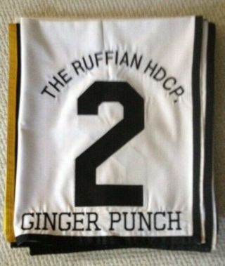 Eclipse Champion Ginger Punch Winning Ruffian Handicap Saddle Cloth