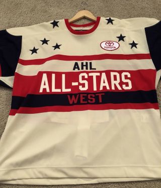 16 Xavier Ouellet 2016 Ahl All - Star Challenge Western Conference Game Jersey