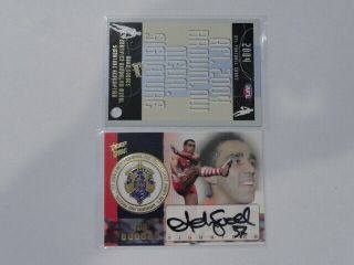 2004 Select Brownlow Signature & Redemption Adam Goodes 086/100