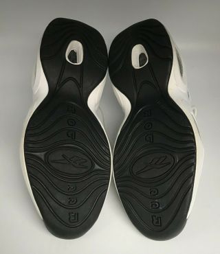 Allen Iverson 2x Signed Game REEBOK Question Shoes Sz 10.  5 BAS HOF 7