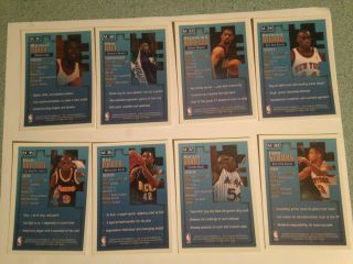 1995 - 96 TOPPS FINEST SERIES 2 MYSTERY FINEST SET OF 22 CARDS 4