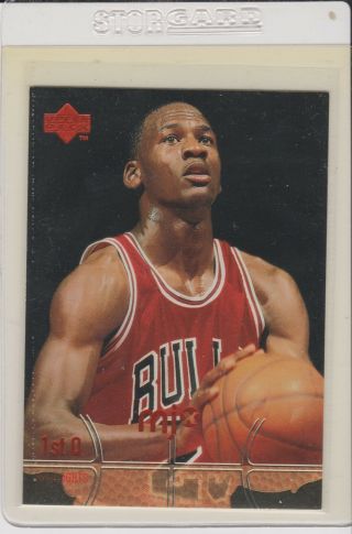 1998 - 99 Upper Deck Mjx 1st Q Q1 - Q10 Michael Jordan Chicago Bulls Basketball Card