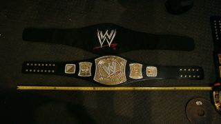 Adult Size 56 In Authentic Metal Wwe World Championship John Cena Spinner Belt