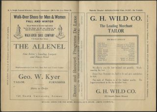 Oct.  4,  1913 University of Michigan vs.  Case Football Program 4
