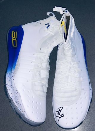 Stephen Curry Signed Under Armour “curry 4 Dub Nation” Autograph Shoes Fanatics