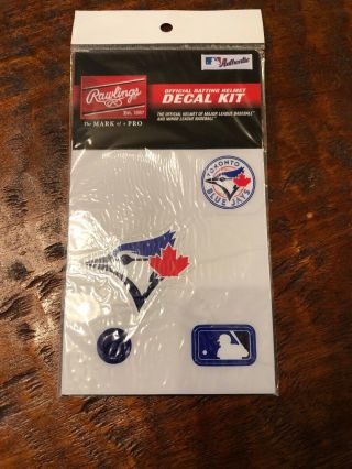Toronto Blue Jays Mlb Baseball Batting Helmet Rawlings Decal Kit