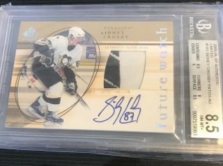 Sidney Crosby 2005/06 Sp Authentic Future Watch Rc Patch Au /100
