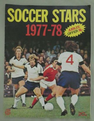 Fks Soccer Stars 1977 - 78 - Picture Stamp Album