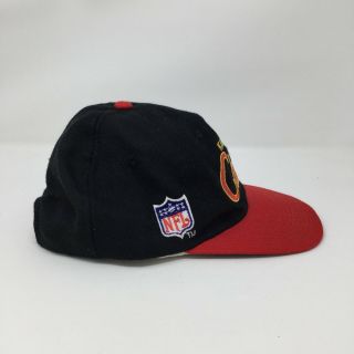 Vintage Kansas City Chiefs NFL Sports Specialties Scripts Snapback Hat 3