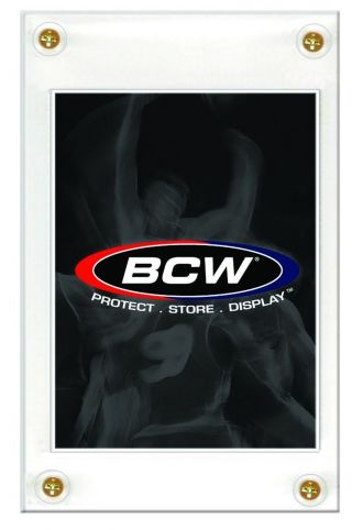 (15) Bcw 4 - Screw Card Holder - Recessed