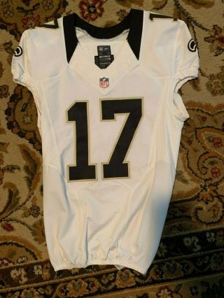 17 Orleans Saints Game Issued Jersey SZ38 TJ GRAHAM - NC State - Alouettes 2