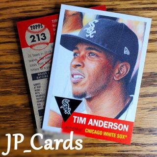 2019 Topps Living Set - 213 Tim Anderson - Chicago White Sox Ss