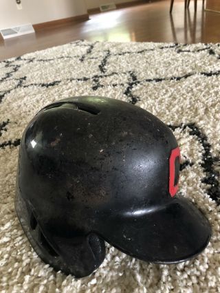 Yonder Alonso Game Helmet,  Cleveland Indians,  MLB Auth 2