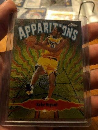1999 Topps Chrome " Apparitions " Kobe Bryant Card