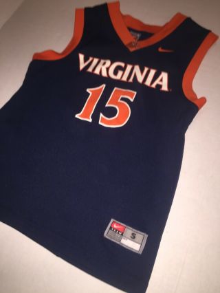 Nike Youth Virginia Cavaliers Basketball Jersey Small 15 NCAA 2