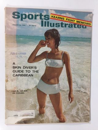 1st Sports Illustrated Swimsuit Issue Babette January 1964 First Rare