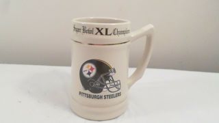 Nwt Nfl Pittsburgh Steelers Bowl Xl Beer Mug Stein