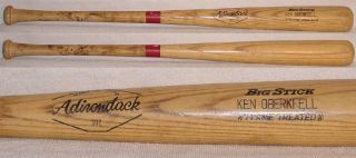 Ken Oberkfell Game Adirondack Bat St.  Louis Cardinals
