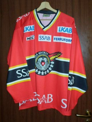 Lukea Hf Ice Hockey Jersey Shirt Neh Size S/m Sweden Tre Kronur Swedish