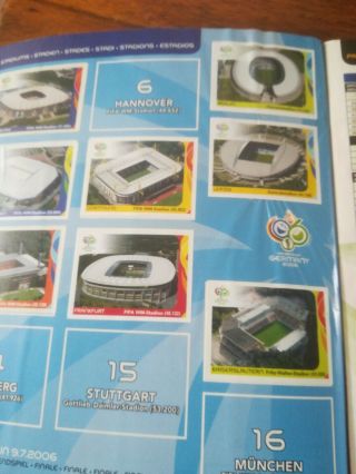 Panini World Cup Sticker Albums Germany 2006 & Brazil 2014 Joblot 4