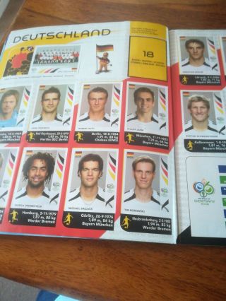 Panini World Cup Sticker Albums Germany 2006 & Brazil 2014 Joblot 5