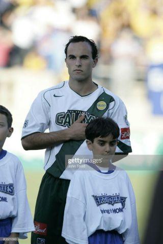 Los Angeles Galaxy Nike MLS 2005 Landon Donovan Home Soccer Jersey Rare 5
