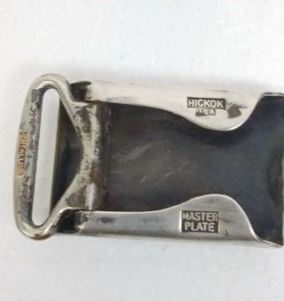 Vintage London England 1948 US Olympic Team Silver Plated Belt Buckle Rare 2