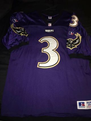 Matt Stover Ravens Russell Athletic Nfl Player Issued Jersey - Size 52 Banned