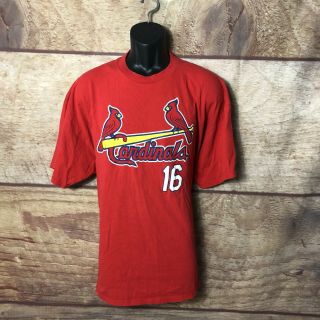 Majestic St Louis Cardinals Men’s T Shirt Size 2xl Short Sleeve (a65)