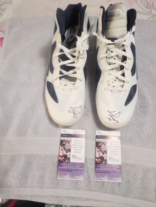 Jonathan Simmons Game Signed Rookie Year Shoes,  San Antonio Spurs