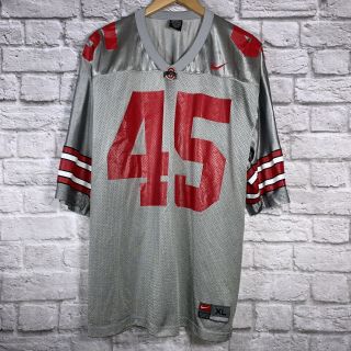 Ohio State Nike Football Gray Jersey Size Xl Nike Team 45 Archie Griffin Buckeye