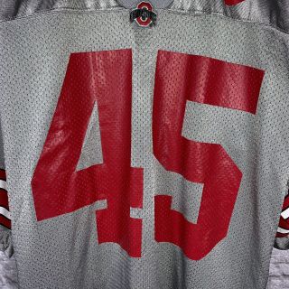 Ohio State Nike Football Gray Jersey Size XL Nike Team 45 Archie Griffin Buckeye 4