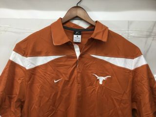 Texas Longhorns Nike Dri Fit Polo Shirt Mens Size L