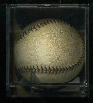 Babe Ruth Single Signed OAL Baseball Sweet Spot AUTO,  Rotman (PWCC) 2