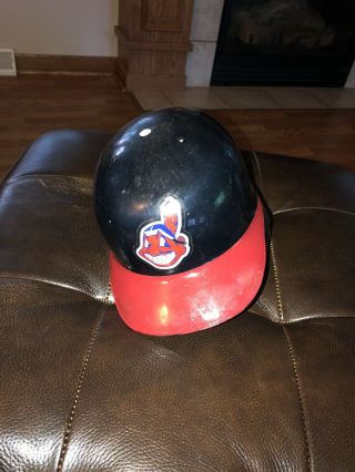 Jason Donald Game Helmet,  Cleveland Indians,  Mlb Auth