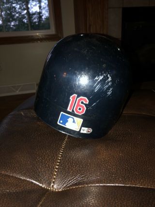 Jason Donald Game Helmet,  Cleveland Indians,  MLB Auth 3