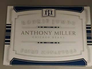 2018 National Treasures Booklet Anthony Miller RPA RC Rookie Patch AUTO 94/99 2