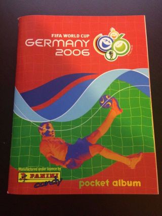 Panini Fifa World Cup Germany 2006 Pocket Sticker Album Empty