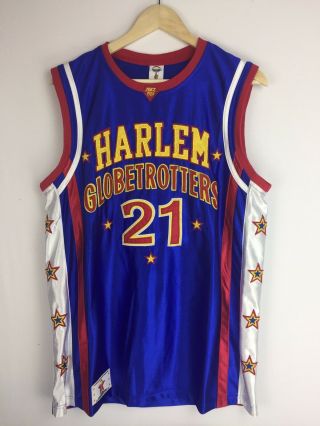 Harlem Globetrotters Basketball Jersey Special K 21 Authentic Merchandise Sz Med