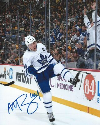 Morgan Rielly Signed 8x10 Photo Toronto Maple Leafs Autographed D
