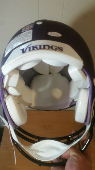 Dalvin Cook Autographed Signed Full Size authentic Helmet Minnesota Vikings JSA 2