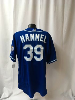 Jason Hammel Game Kansas City Royals Jersey Mlb Authenticated Cubs,