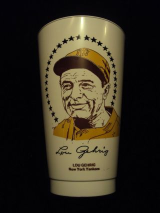 1973 7 - 11 Slurpee Baseball Player Cups - Complete (80) Cup Set with entire HOF 5