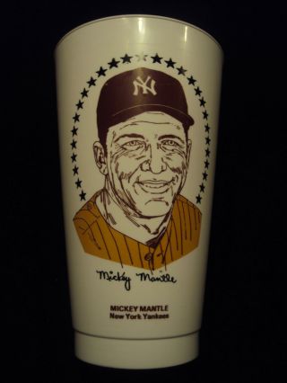 1973 7 - 11 Slurpee Baseball Player Cups - Complete (80) Cup Set with entire HOF 6