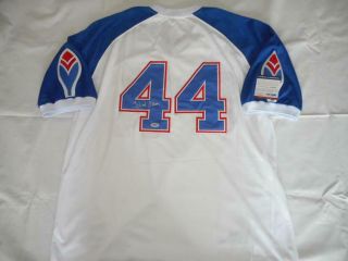 Authentic Autographed Hank Aaron Jersey Braves Signed In Person,