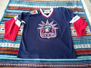 Ccm York Rangers Lady Liberty Alternate Hockey Jersey Large