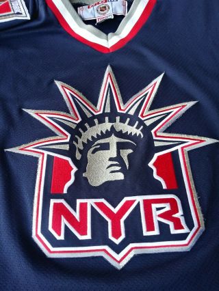 CCM York Rangers Lady Liberty Alternate Hockey Jersey Large 8
