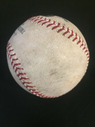 Eddie Rosario Game Baseball HIT And Sano GDP 5/30/18 Authentic MLB Holo 4